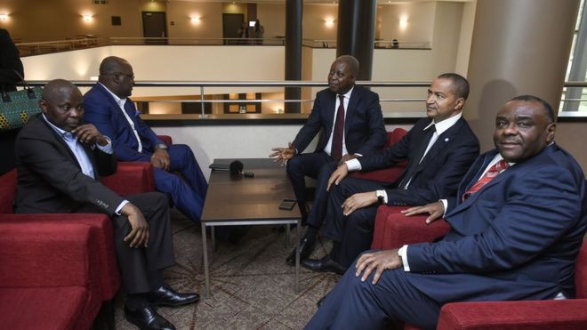 Les leaders de l'opposition congolaise en consultation à Genève