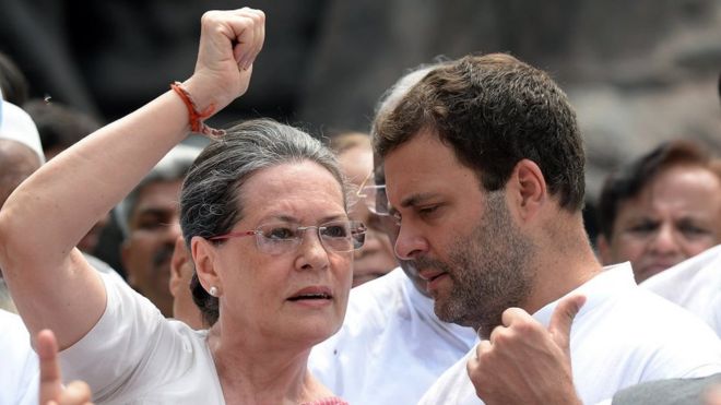 சோனியா காந்தி - ராகுல் காந்தி