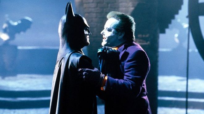 Majkl Kiton i Džek Niklson, kao Betmen i Džoker