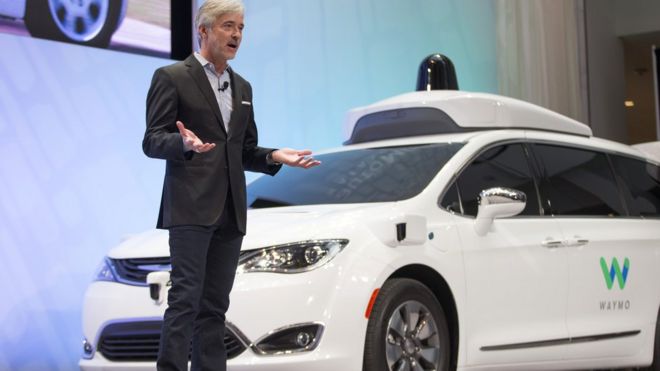 Джон Крафчик и автомобиль Waymo