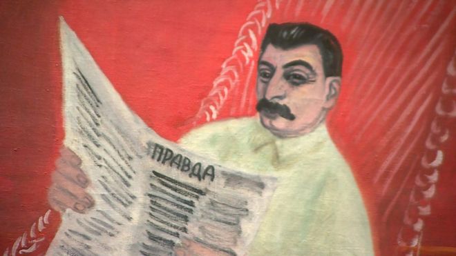 Георгий Рублев, портрет Сталина