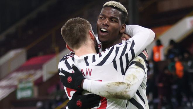 Paul Pogba amefunga goli la ushindi dhidi ya ya Burnley na kuipeleka Manchester United.