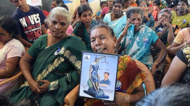 Lanka missing peoples' family