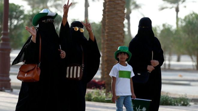 Saudi women