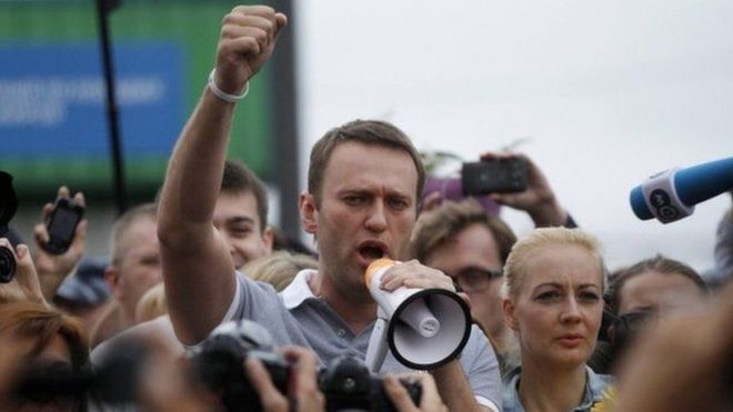 Kiongozi wa upinzani nchini Urusi Alexei Navalny