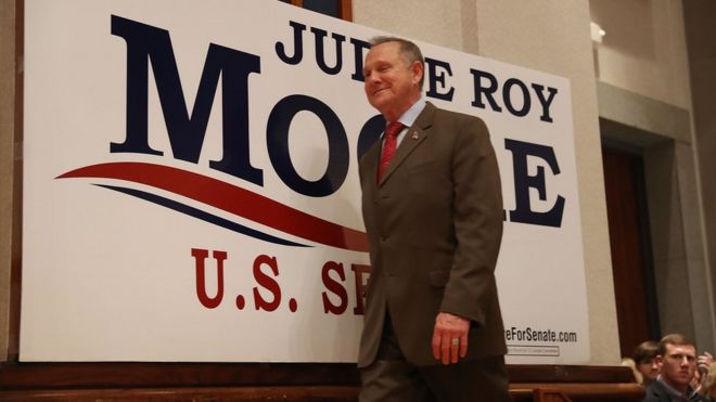 Бывший кандидат от республиканцев Рой Мур