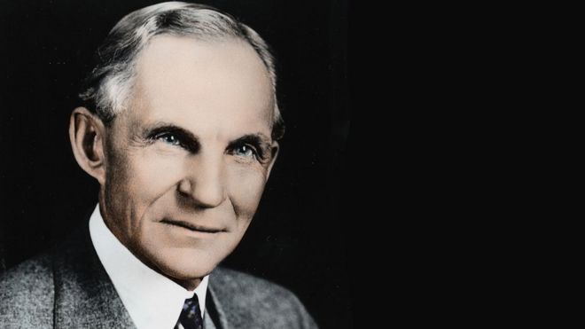 Henry Ford, 1863 - 1947.