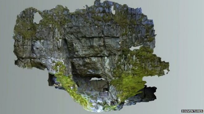 Сканирование пещеры Виктория