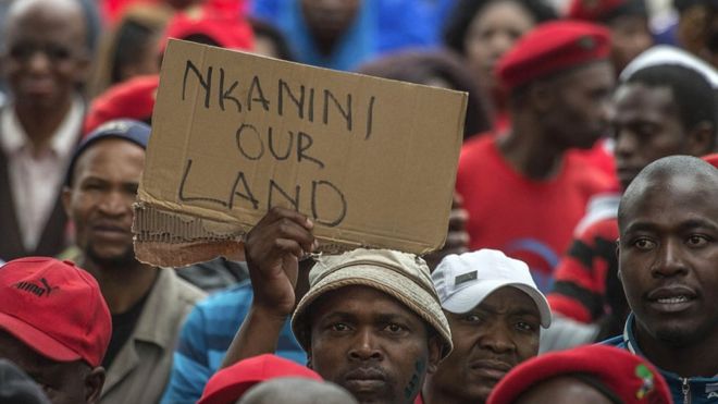 African National Congress considering the introduction of legislation to allow for the expropriation of land without compensation _101801735_gettyimages-623580096