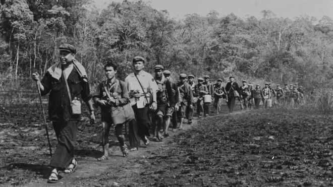 Горшок и камбоджийская армия в Камбодже в мае 1979 года