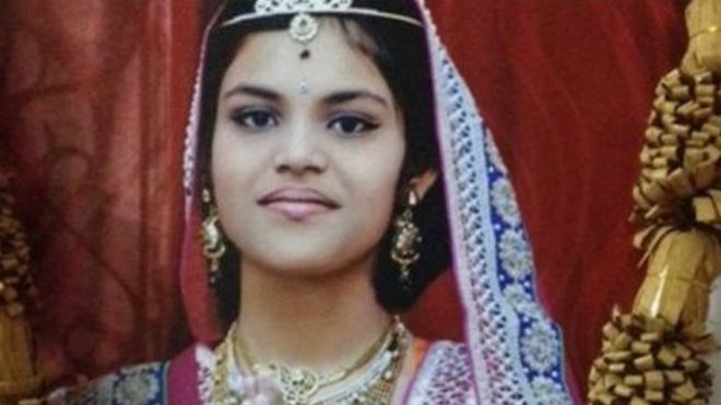 A child has to go through this in name of Religion-13 yr old #Jaingirl dies in #Hyderabad after fasting for 68 days.