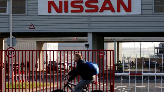 Завод Nissan в Сандерленде