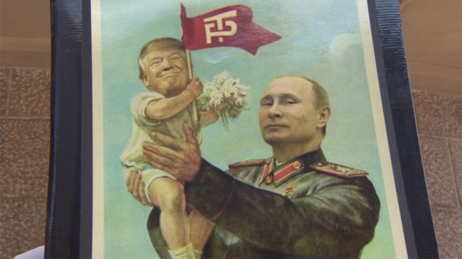 Плакат на акции "Хельсинки требует"