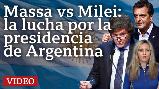 Massa vs. Milei: la lucha por la presidencia de Argentina