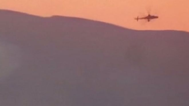 Вертолет, который фигурирует на видео ИГ
