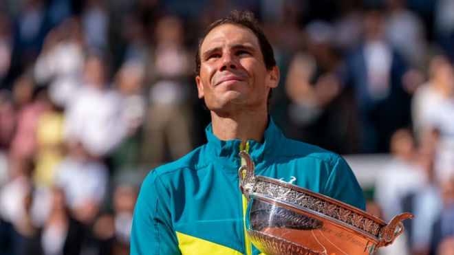 14-time French Open champion Rafael Nadal