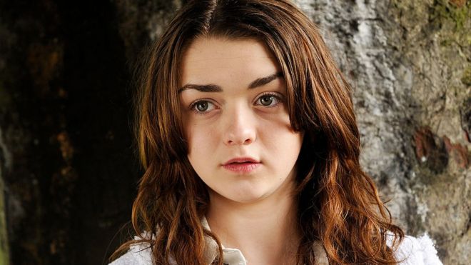 Margaret Constance Williams, known as Maisie Williams na im act as Arya Stark for GOT