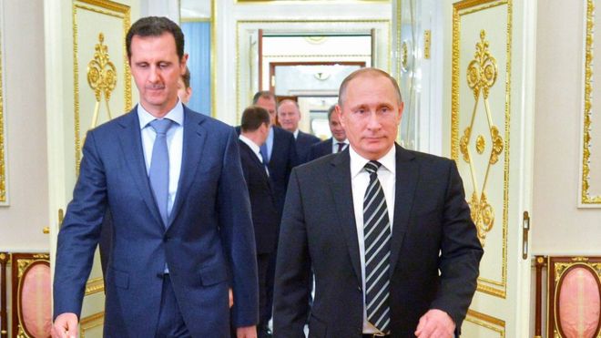 Асад и Путин