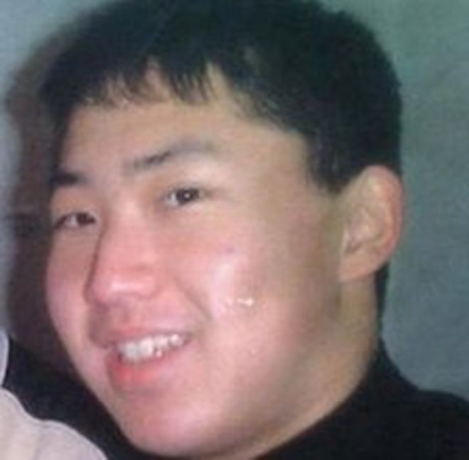 Молодой и почти неузнаваемый Ким Чен Ын, предположительно взятый в Берне