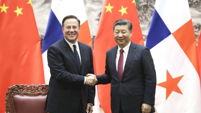 Varela y Xi Jinping.