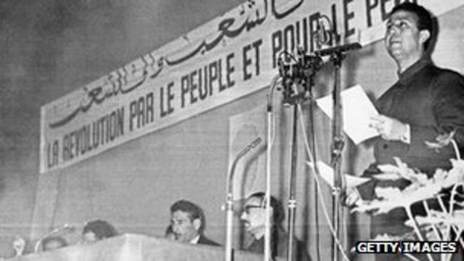 Ахмед Бен Белла, Алжир, 1964