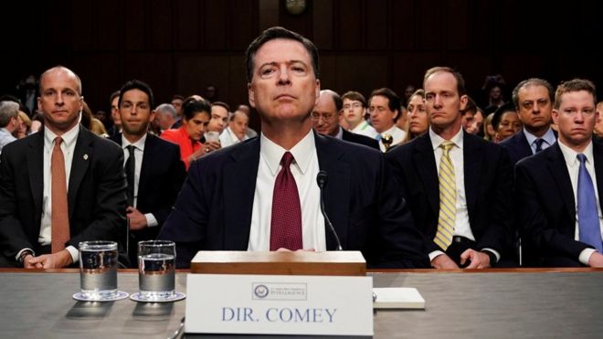 James Comey, exdirector del FBI