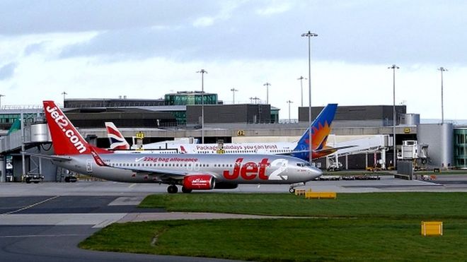 Manchester Airport First To Get Direct Supply Of Sustainable Jet Fuel Bbc News