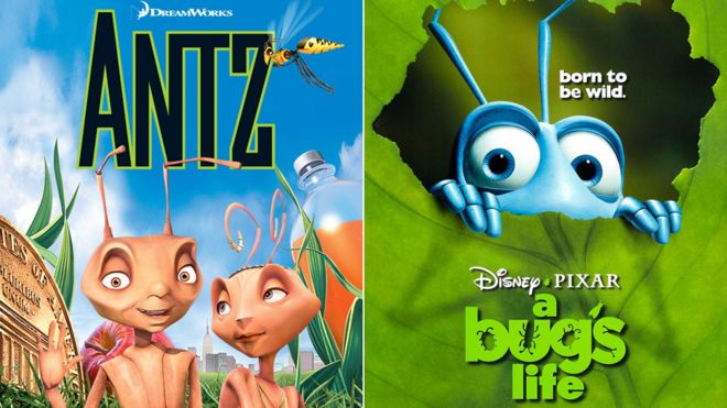 Antz и A Bug's Life