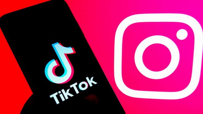 TikTok and Insta logos