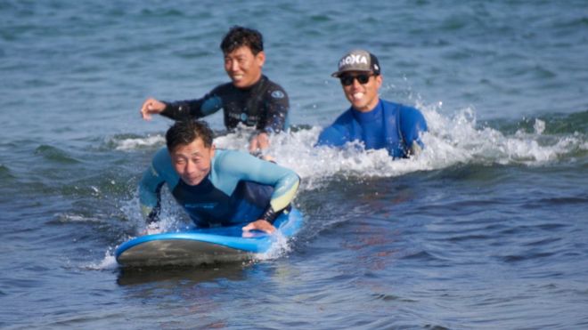 Playa de Majon, Corea del Norte