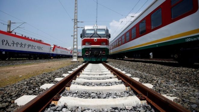 new Addis Ababa to Djibouti railway system
