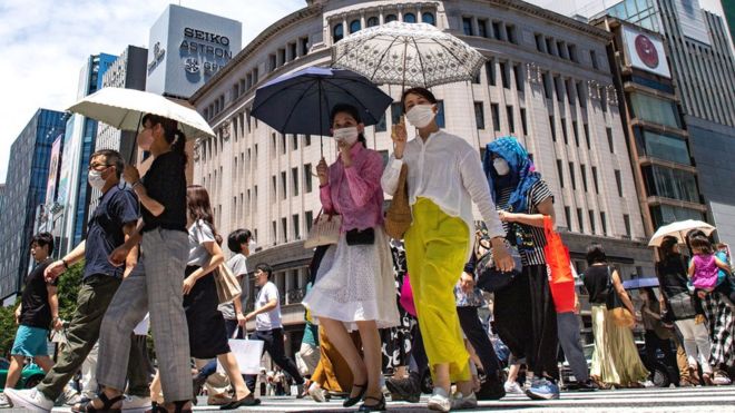 Japan: Tokyo swelters amid worst June heatwave since 1875