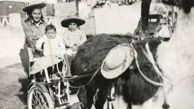 Foto de Ismael cuando era niÃ±o