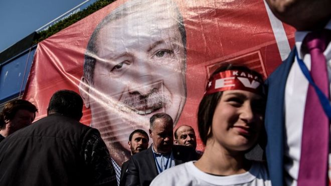 Erdoğan afişi