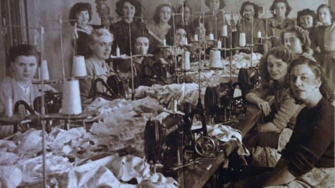фабрика по производству алмазов в начале 1900-х годов