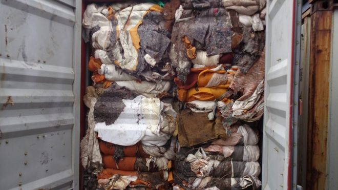 பிரிட்டனிலிருந்து இலங்கையில் சட்டவிரோதமாக குவிக்கப்படும் குப்பைகள்