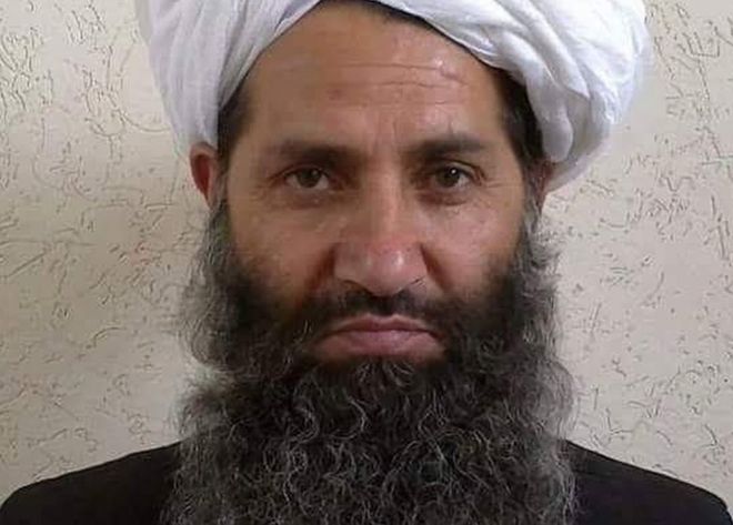 Новый лидер талибов мулла Хибатулла Ахундзада на фотографии без даты