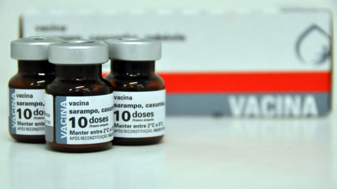 Doses de vacina contra sarampo
