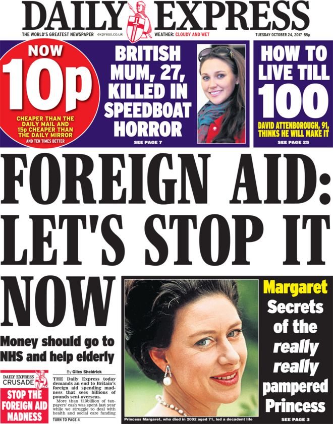 Daily Express front page r/ukpolitics