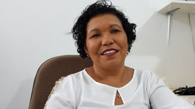 Vera Lúcia Salgado, candidata presidencial do PSTU
