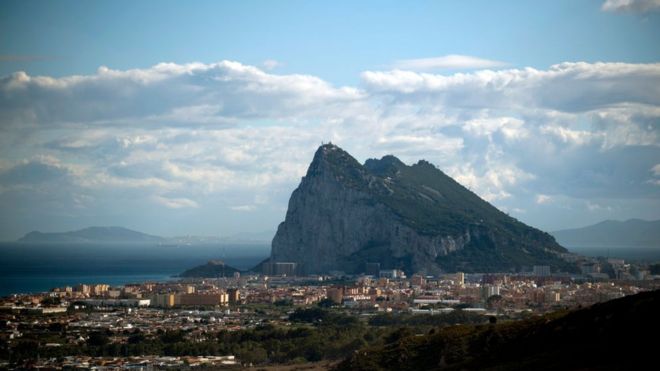 Vista de Gibraltar.