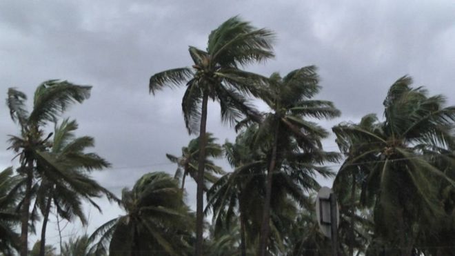 ஃபானி புயல் கரையை கடக்க தொடங்கியது - ஒடிசாவில் கனத்த மழை