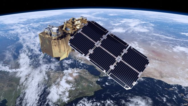 Художественное впечатление от Sentinel-2a