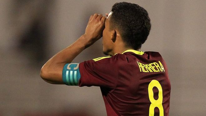 Herrera en el sudamericano de Ecuador