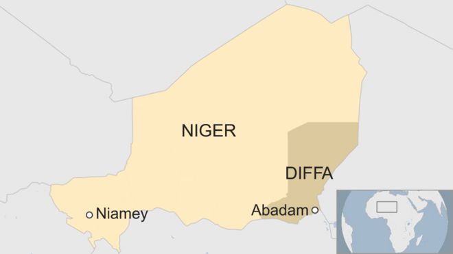 Map of Abadam in Niger