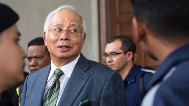 மலேசிய முன்னாள் பிரதமர் நஜீப் துன் ரசாக்