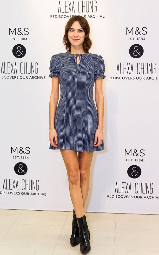 Алекса Чунг начинает сотрудничество с Marks & Спенсер в апреле 2016 года