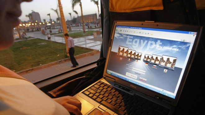 Les autorités égyptiennes accusées d'avoir bloqué des sites internet.
