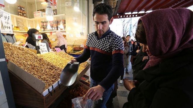 Иранский магазин на Гранд базаре в Тегеране (фото из архива)