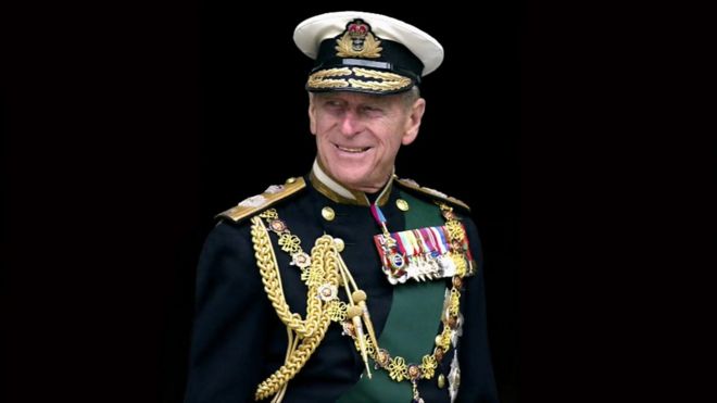 Prince Philip for im military uniform